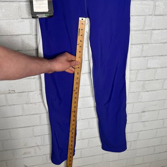 NWT! Salomon M Momentum $140 Softshell Pant Ski Snowboard Leggings White Purple - Picture 8 of 8